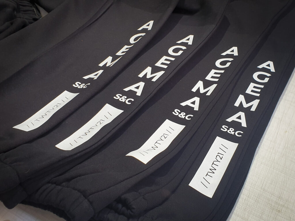 CLOTHING Screen printing Rapid Signs and Graphics Creative Solutions